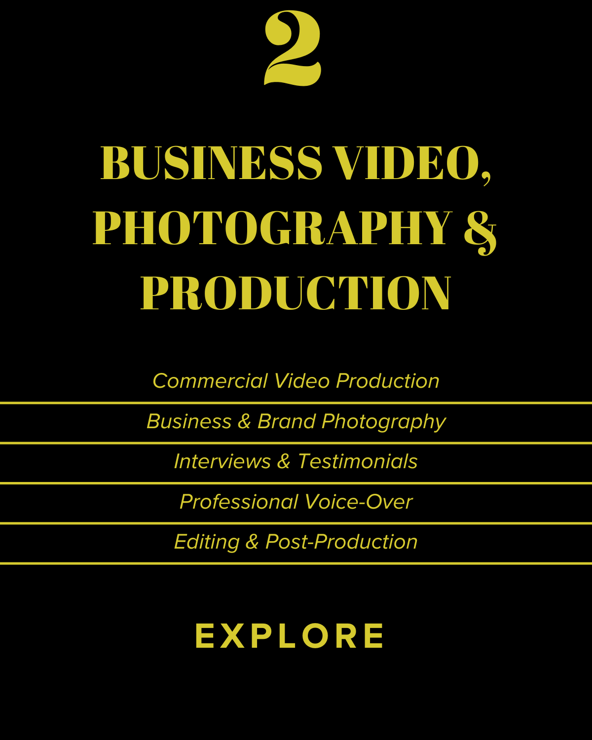 Business Video, Photography and Production from All Set Communications, including commercial video, business photography, interviews, testimonials, voice-over and post-production.