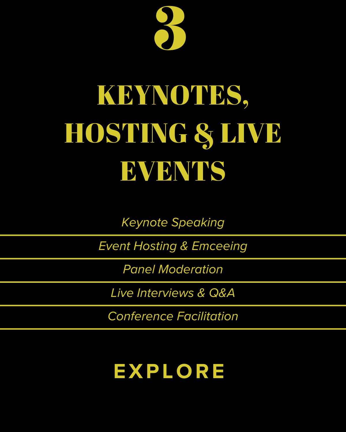 Keynotes, Hosting and Live Events from All Set Communications, including keynote speaking, event hosting, panel moderation, live interviews and conference facilitation.